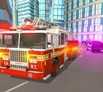 Fire City Truck Rescue Driving Simulator