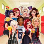 Villains vs Princesses School Fashion